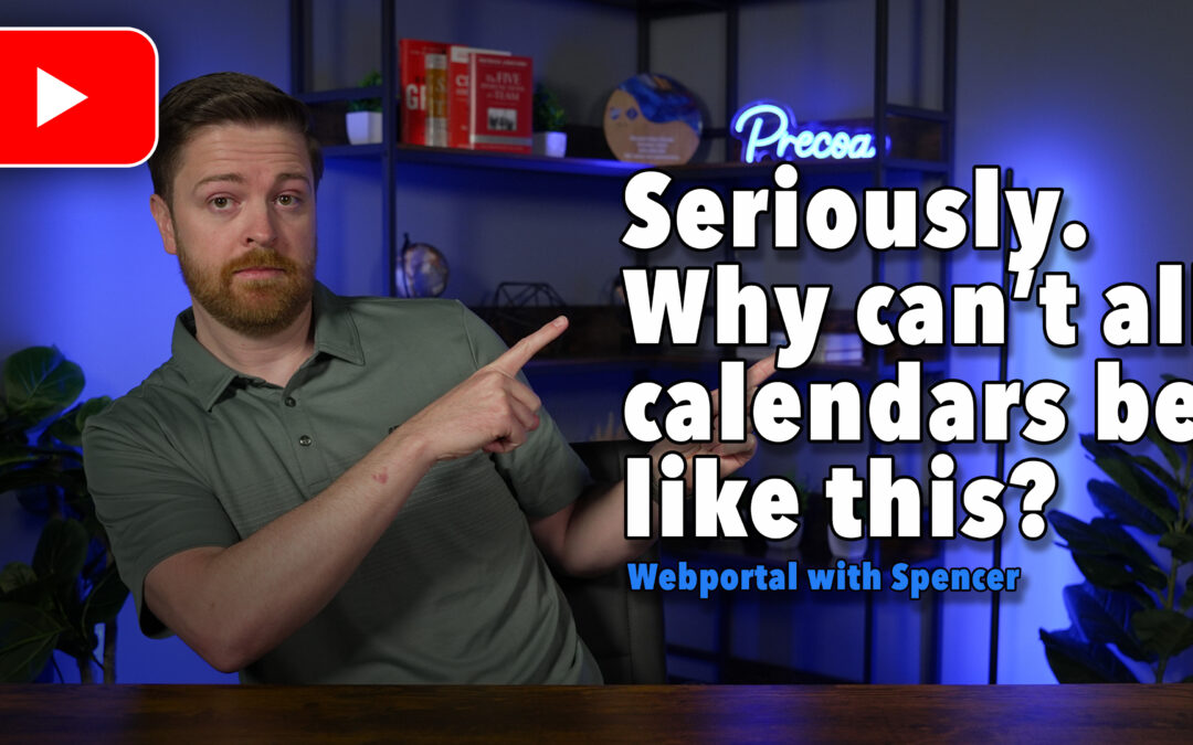 Calendar: Webportal QuickStart Guide