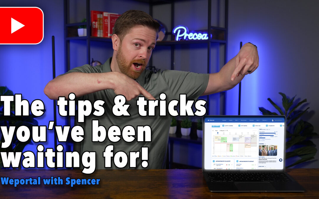 Tips & Tricks: Webportal QuickStart Guide