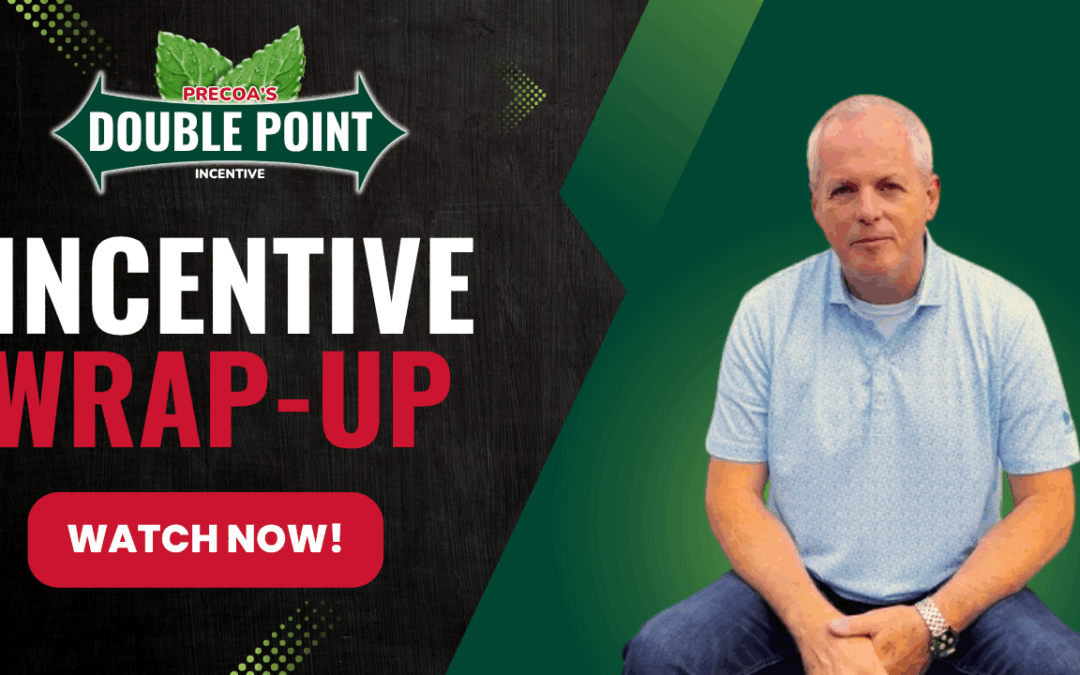 Double Points Incentive Wrap-Up