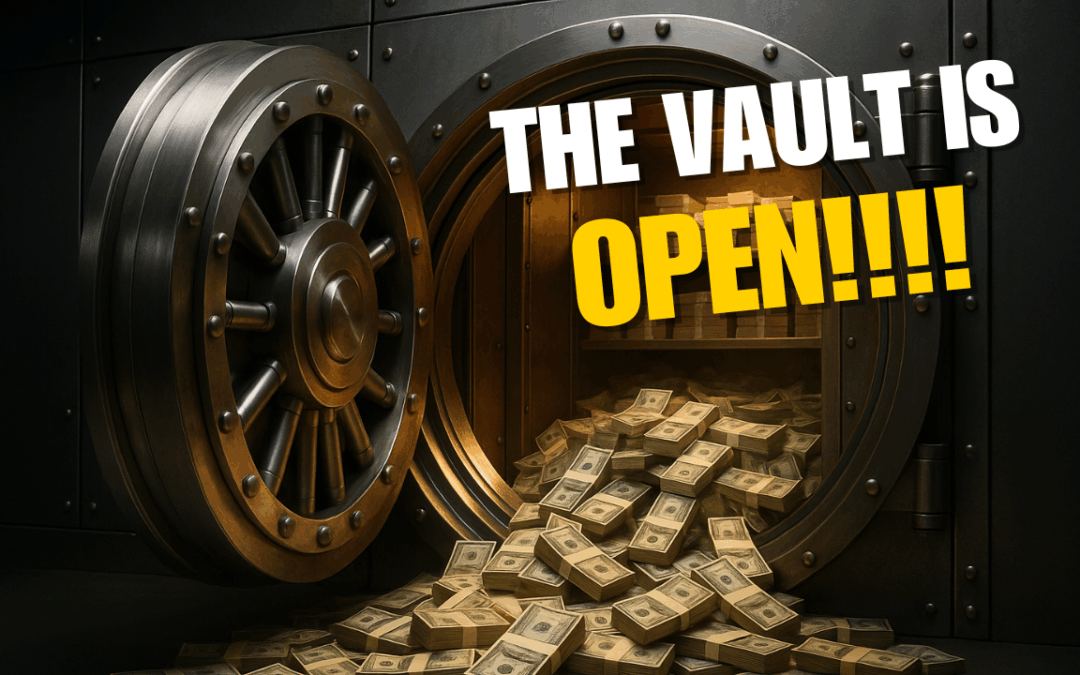 The Vault is OPEN!