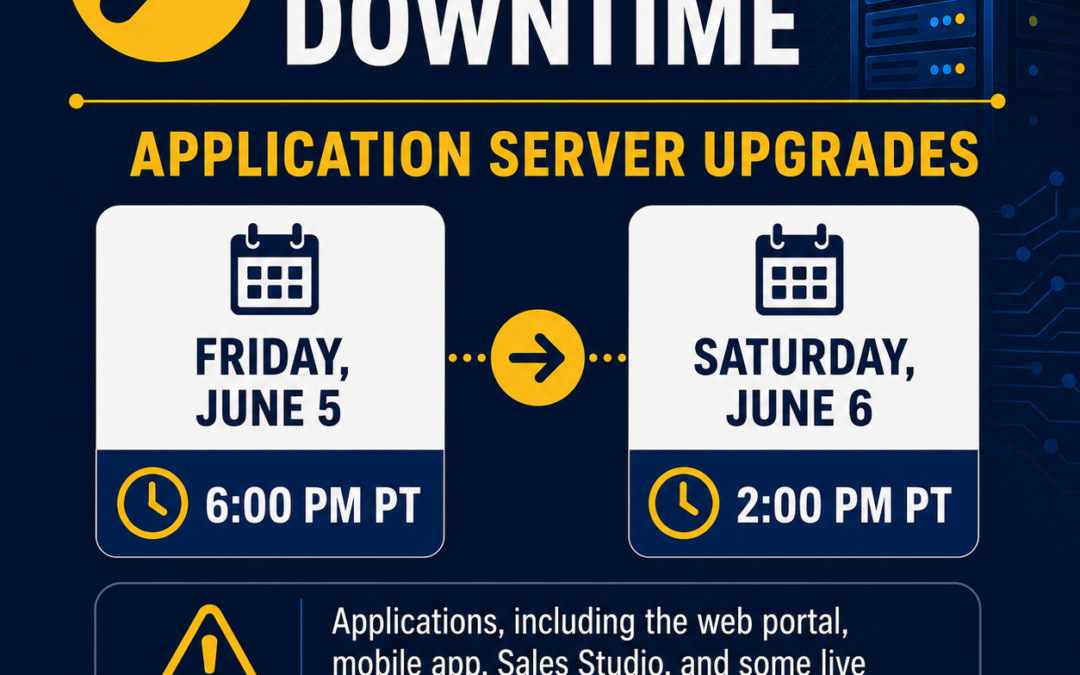 🛠️ Application Maintenance Again This Weekend